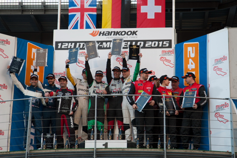 HB RACING TEAM HERBERTH PORSCHE VINCE LA HANKOOK 12H ITALIA-MUGELLO 2015